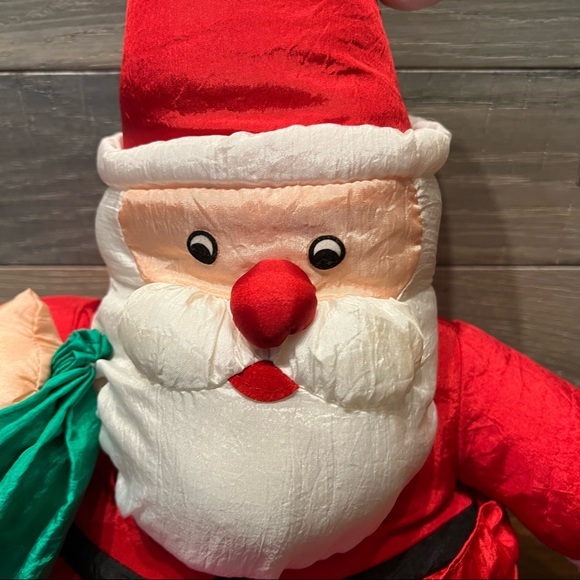 Vintage Santa Claus By‎ International Silver Co  Nylon 16" Stuffed 1991 - Picture 2 of 6